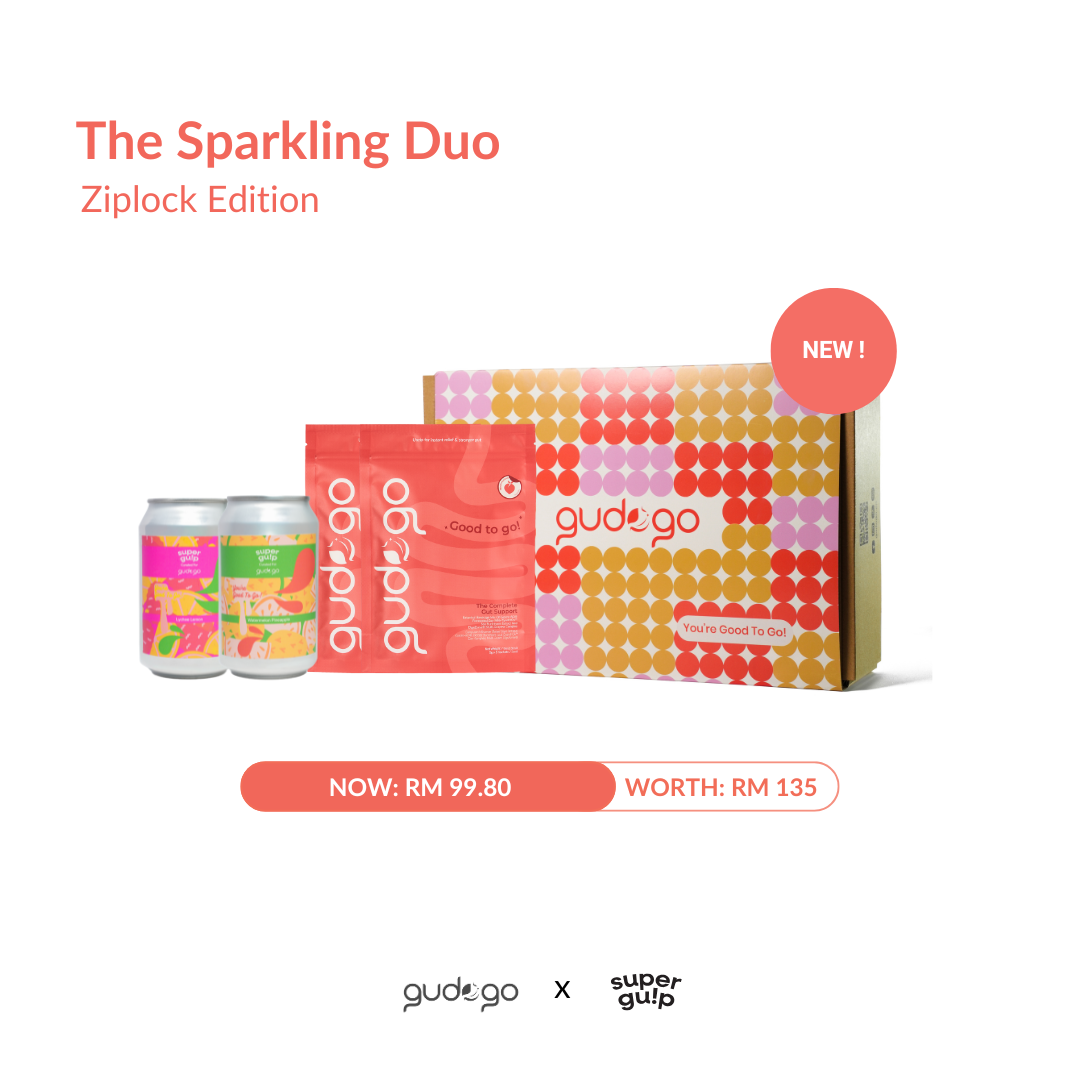 Gudogo x Supergulp : The Sparkling Duo (Ziplock Edition)