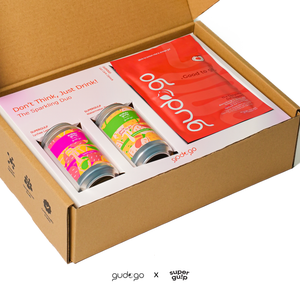 Gudogo® x Supergulp : The Sparkling Duo (Ziplock Edition)