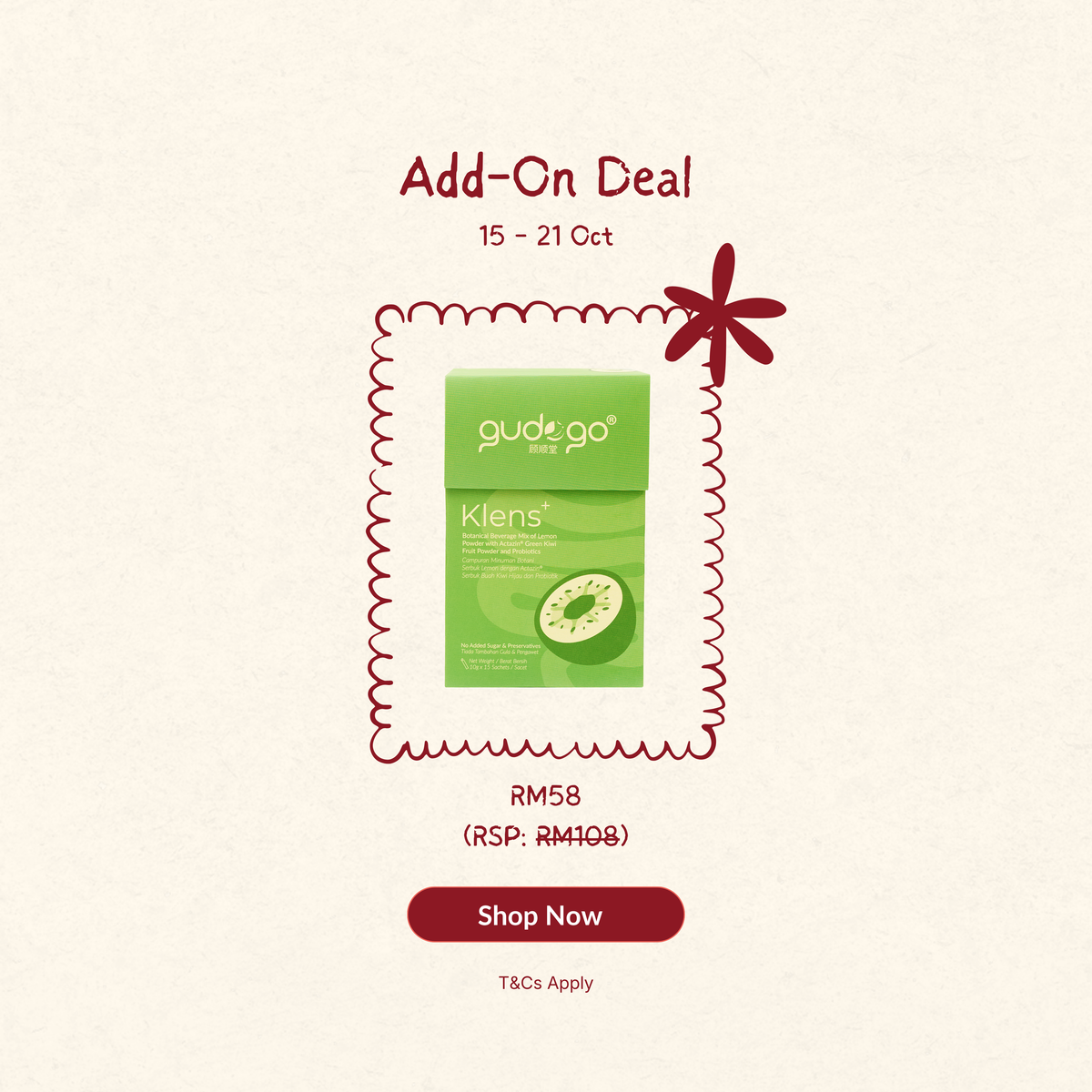 Gudogo October promo gifts